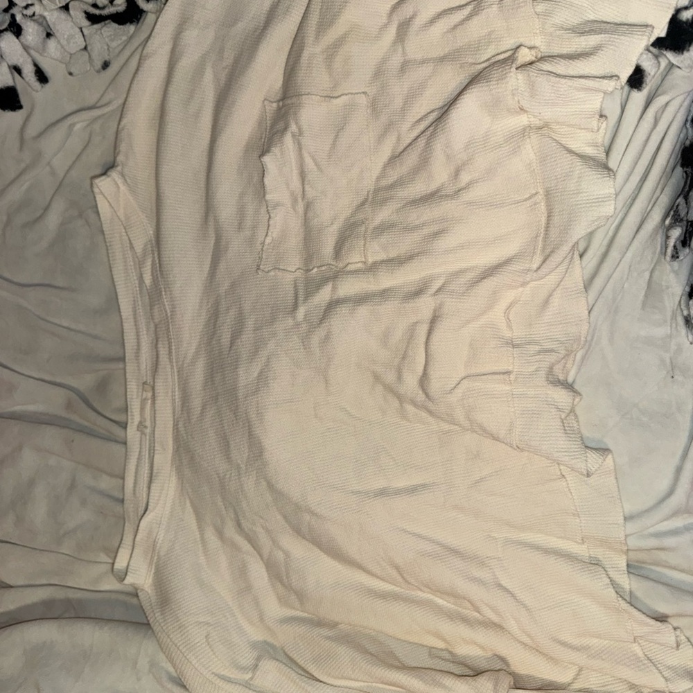 Altar'd State Cream Crop Top